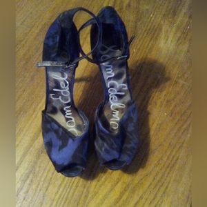 Sam Edelman Marina Peep Toe Ankle Strap Heels